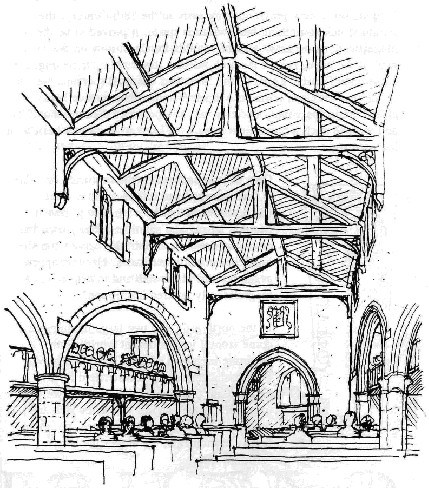 Nineteenth Century Interior - Friends of Old Brampton Church